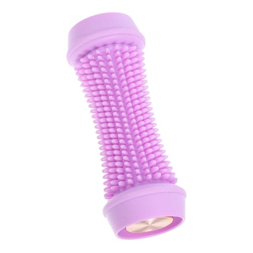 Gogogmee Rouleau De Massage Des Pieds Violet Compact En Silicone Antidérapant Pour Relaxation Musculaire, Fascia Plantaire Et Exercice De Yoga, Entraîneur De Pied Portatif Pour Bien-récupération