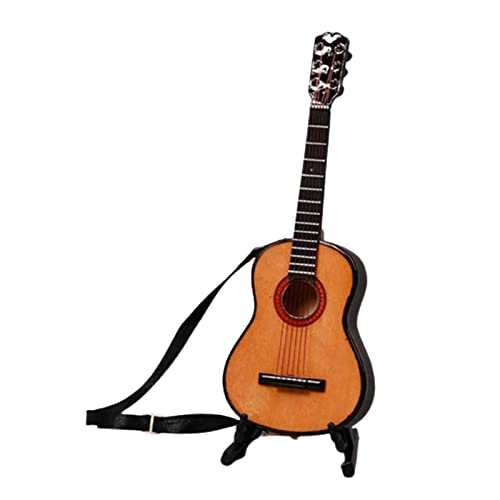 predolo Guitare électrique D’échelle de 1/6 avec Stand de Musique Miniature Jouet - Les Beatles, Paul McCartney, John Lennon, RIngo Starr, George Harrison predolo Guitare électrique D'échelle de 1/6 avec Stand de Musique Miniature Jouet – Image 4