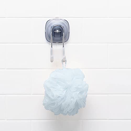 Image of OXO Good Grips Suction Shower Hook | Shower Storage, Hooks Holds Loofahs, Towels & Razors, Ideal for Shower Organization