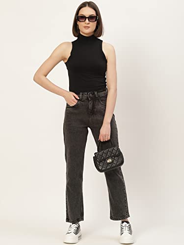 Image of Women Solid Super Soft streachable Cotton Blended Crop Top