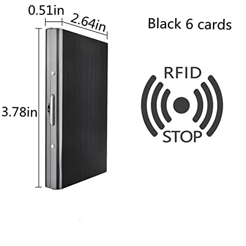 RFID Shielded Stainless Steel Credit Card Holder - Image 3