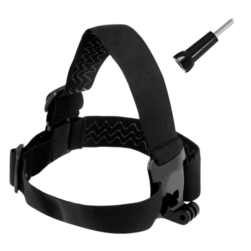 Bandeau Frontale Pour Caméra D'Action - Compatible GoPro, DJI, Insta360 (Noir) - 7
