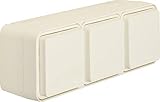 4011334404309 Berker SCHUKO-Steckdose 3fach 47733512 Klappdeck. polarweiß W.1 Steckdose 4011334404309