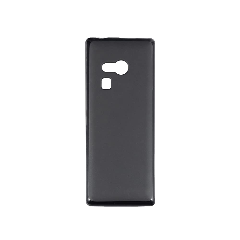 MILEGAO Microsoft Nokia 216 Custodia +2 PZ Pellicola Protettiva Vetro Temperato, Paraurti Ultra Sottile Antiurto Morbido TPU Silicone Cover per Microsoft Nokia 216 (2.4