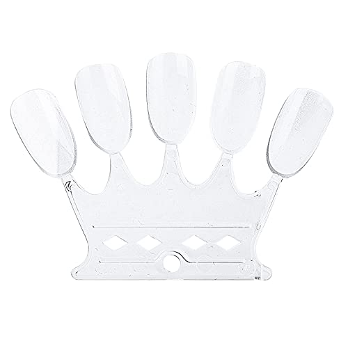 50 Piezas Palitos Transparentes para Práctica de Uñas miniatura 1