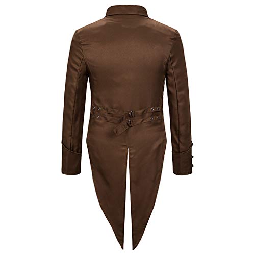 Mens Vintage Tuxedo Gothic Tailcoat Swallowtail Suit Jacket Party Show Tux Dress Coat Banquet Prom Blazer Jackets3