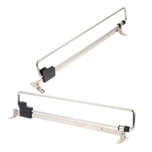 Tringle coulissante 30 cm en acier pour penderie de placard Lot de 2