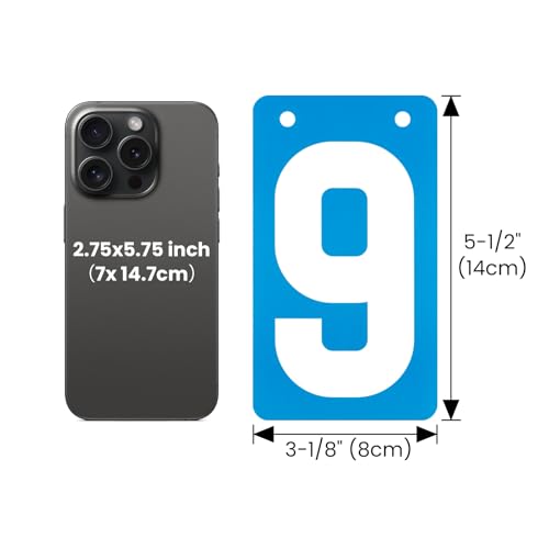 Cartas Numeradas GOGO, Set 0-9, PVC 3.1x5.5 in miniatura 3