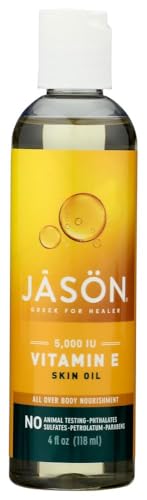 Jason pielęgnacja ciała: Witamina E 5000 I.U. olej do ciała, 100 ml (4 szt.)