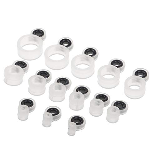 Set de 14pcs Anillos Superiores Sedal Reparación Varillas Cañas Telescópicas Aplicable A Varios Peces Buen Ayudante Pesca