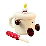 Tasse à café résistante à la chaleur : conçue avec de la céramique cuite à haute température, cette tasse résiste à l'exposition à l'eau bouillante sans dommage, assurant une utilisation sûre et fiable pour les boissons chaudes dans n'importe quel environnement de cuisine ou de salle à manger