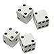 Tavla Zari [4 Stück] Tavla Zarı - Tavla Würfel - Backgammon Dice - Tavli 10x10x10 mm