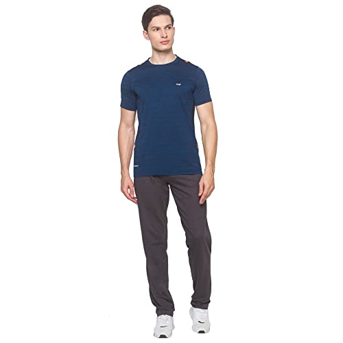 Image of berge' Men's Jacquard Polyester Dry Fit Textured Western Shirts & Tshirts for Men, Quick Drying & Breathable Fabric, Gym Wear Tees & Workout Tops|Half Sleeve T-Shirt|Running Tshirts for Men