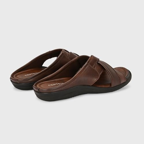 Image of Centrino Sandal for Men | Grip Insole for Stability | Modern Look with Straps | Comfortable Footwear (9772)