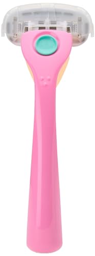 Image of Billie Razors for Women Shave Kit - Women's Razor + 4 x 5-Blade Razor Refills + Magnetic Holder - Malibu,(Pack of 12)