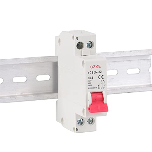 Disjoncteur miniature YCB6N-32 10A avec coupure simultanée phase et neutre - 4