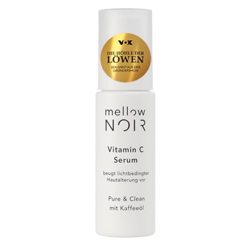 mellow NOIR Sérum de vitamina C, 30 ml, previene el...