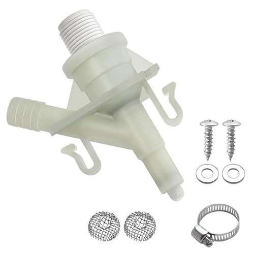 TeegRoow Upgraded RV Toilet Water Valve Replacement Kit for Dometic Toilets 300, 310, 320-385311641 RV Toilet Parts, Freeze-Resistance & Leakage-Resistant, for Camper Pedal-Flush Toilet