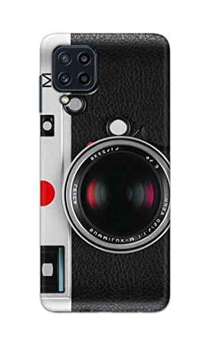 Image of Printed Hard Back Cover Case for Samsung Galaxy M32 4G | Samsung Galaxy M32 Prime Edition Back Cover (Vintage Camera) -702