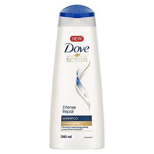 Image of Dove Intense Repair Shampoo, 650ml & Intense Repair Shampoo, 340ml