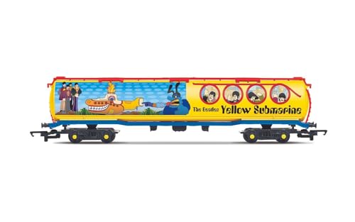 Wagon-citerne Hornby R60314 The Beatles Yellow Submarine wagon miniature de train HO 100T