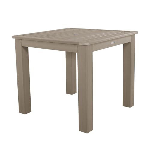 Image of highwood Hamilton 5 Piece Square Counter Height Dining Set, Woodland Brown