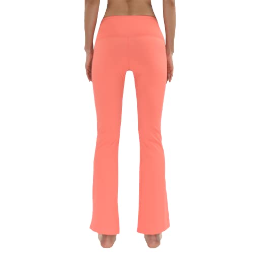 Image of Private Island Women UPF 50+ Bootcut Long Leggings Pants Pocket Swim Beach Swimsuit Rash Guard Bathing Bottom