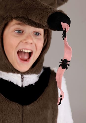 Disfraz de oso hormiguero para niños Halloween miniatura 3