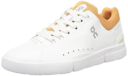 Baskets basses femme The Roger Advantage en blanc et cuivre pour un style au quotidien