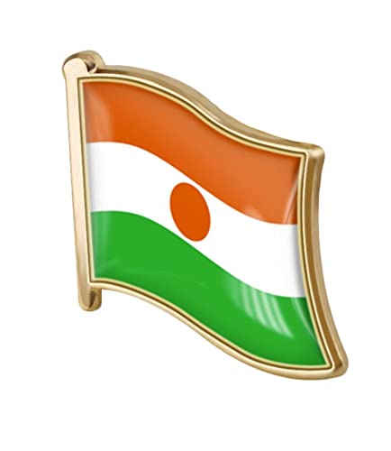 Image of vmcoatdu Country Flag Pin Badge International Travel Brooch Metal Alloy Souvenir Pin for Hat Clothes Backpack
