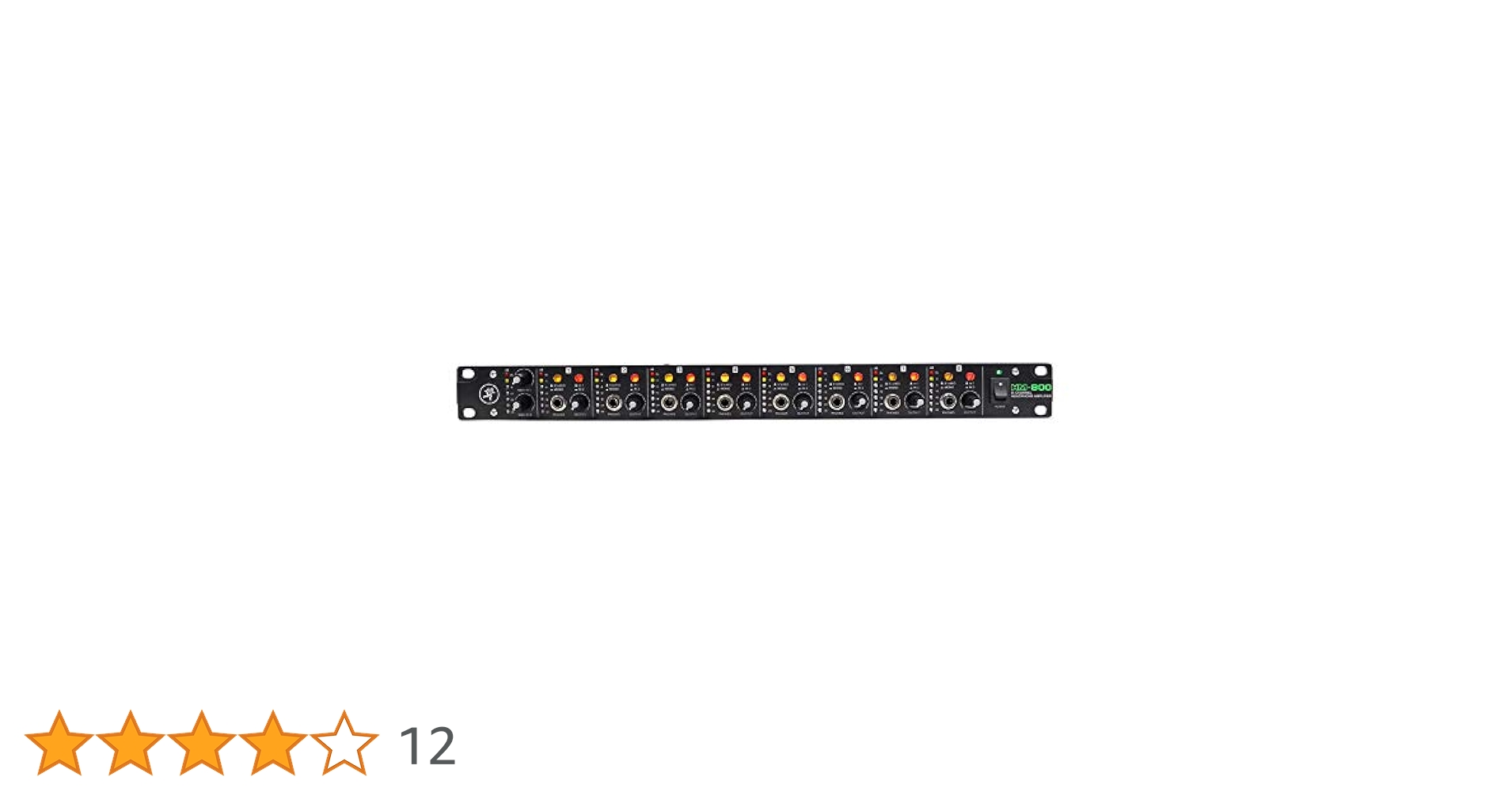 Mackie マッキー HM-800 ヘッドフォン・アンプ 高音質 おすすめ】MACKIE/HM-800 ヘッドホンアンプ[高音質] 送料無料