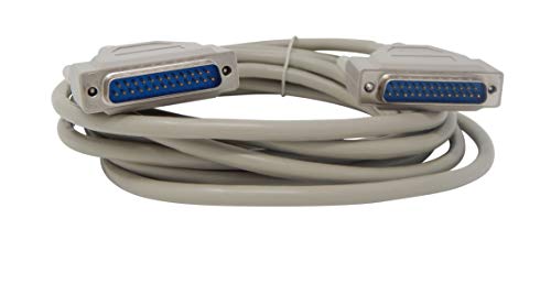 Câble DB25 mâle vers mâle RS232 de 15 Ft assurant un signal stable