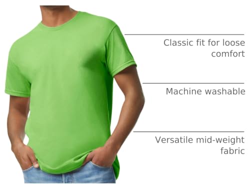 Image of Gildan Adult Heavy Cotton T-Shirt, Style G5000