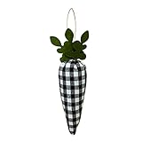 JIUMI Easter Carrots Hanging Ornaments Stuffed Fabric Carrots Decorations for Bowl Fillers Basket St