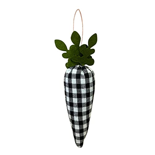 Jiumi Easter Carrots Hanging Ornaments Stuffed Fabric Carrots Decorations For Bowl Fillers Basket Stuffers Tree Home Farmhouse Decor #TOP10