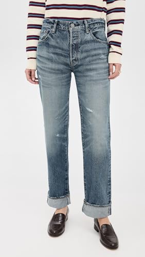 MOUSSY VINTAGE Women's Aquebogue Straight Jeans2