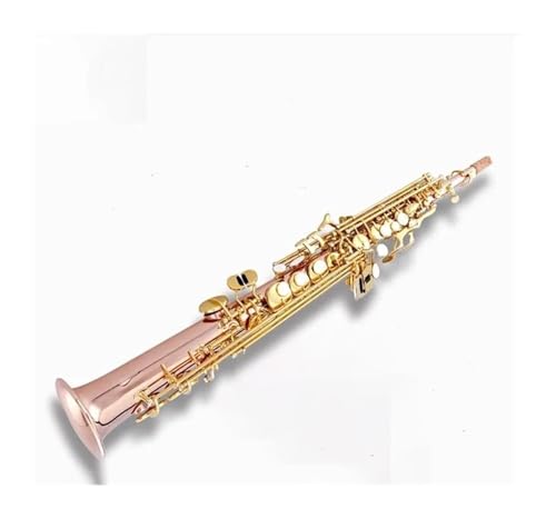 初心者サックス 美しい音質 リン銅 Bb ソプラノサックス プロフェッショナル マウスピース & ケース