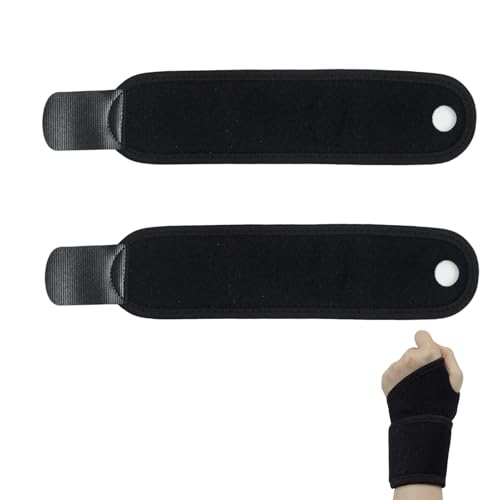 SRLWMYI Vendaje de Muñeca Derecho/Izquierdo, Protección de Muñeca de Compresión para la Musculación, Tendinitis, para Hombres y Mujeres Ideal para Gimnasio, Halterofilia, Dactilografía, Deporte