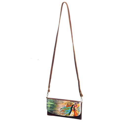 American Darling Wallet Full Grain Genuine Leather Western Women Bag | Handbag Purse Wristlet Travel Clutch