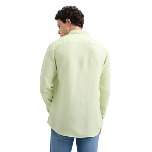 Image of Pepe Jeans Mens Linen Regular Fit Shirt