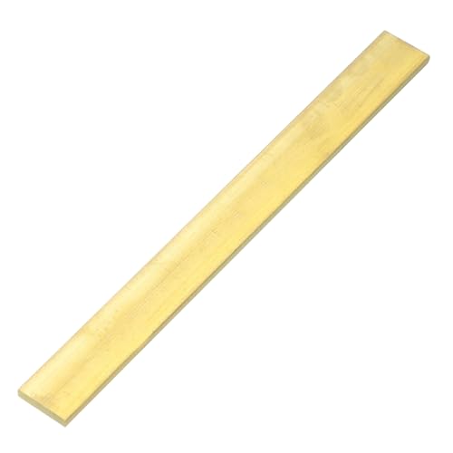 Barre en laiton de 5x25x250mm pour la fabrication de bijoux et la réparation métallique de précision