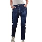 Pflegeleicht: Die Jeans sind maschinenwaschbar und behalten auch nach vielen Wäschen ihre Form.