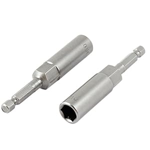 Uxcell a14050200ux0037 Magnetischer Innensechskant-Bit 2 Stk