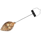 VALICLUD Marokkanische Solar Außenleuchte Hängend mit Eisen Design für Garten und Terrasse Wetterfeste Solar Wegeleuchte Zur Landschaftsbeleuchtung