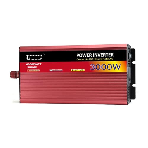 Onduleur solaire 24v 3000w pour brancher vos appareils en camping-car et site isolé