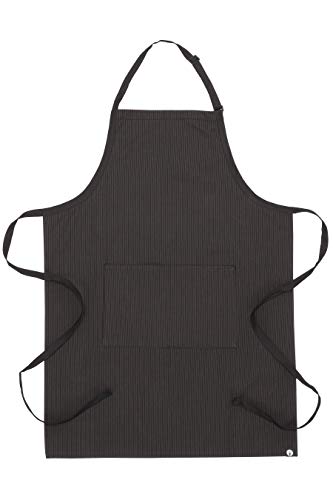 Chef Works Unisex Butcher Apron With Contrasting Ties, Pinstripe, One Size #TOP3