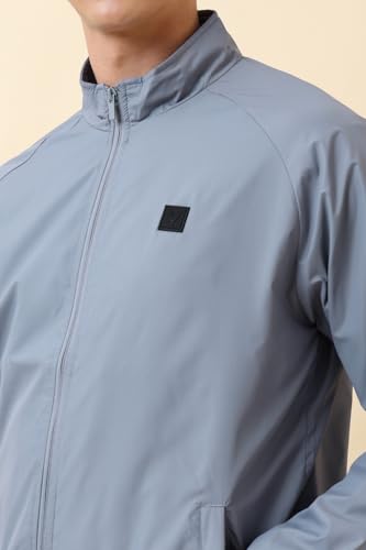 Image of Allen Solly Men's Regular Fit Solid Windcheater Jacket
