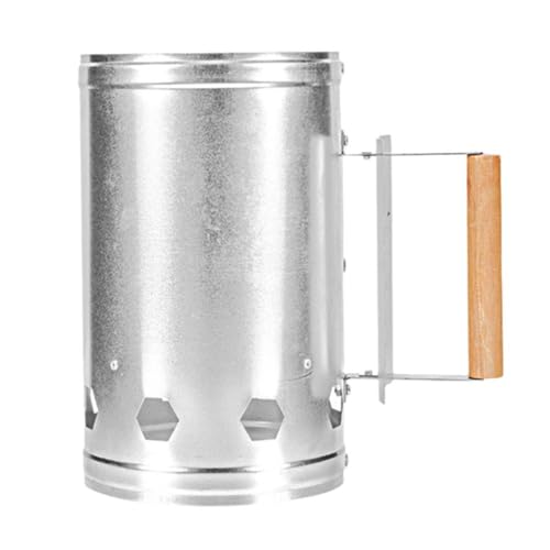 Pessrrtewg Démarreur de cheminée robuste au charbon de bois, allume-feu pour barbecue pour barbecue au charbon de bois, barbecue un démarreur