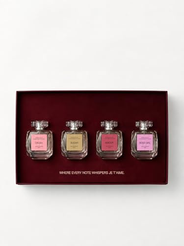 Image of FRENCH CONNECTION | PARIS COLLECTION | GIFT SET FOR WOMEN | LUXURY GIFTING FOR SPECIAL OCCASIONS | IDEAL FOR WIVES | BIRTHDAY & ANNIVERSARY KITS | 30ML X 4