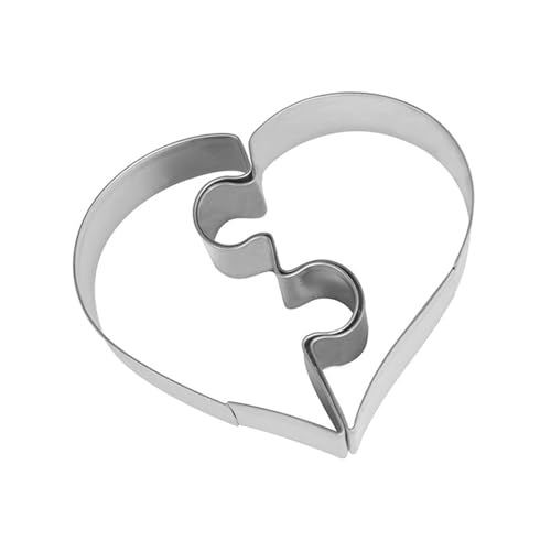 クリエイティブハート型クッキー型ケーキデコレーションツールステンレス鋼ビスケットベーキング用品結婚式誕生日ビスケット切断型